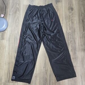 Vintage Nike Break Away Basketball Pants Mens Lg Dazzle Track Warm Up Snap Y2K